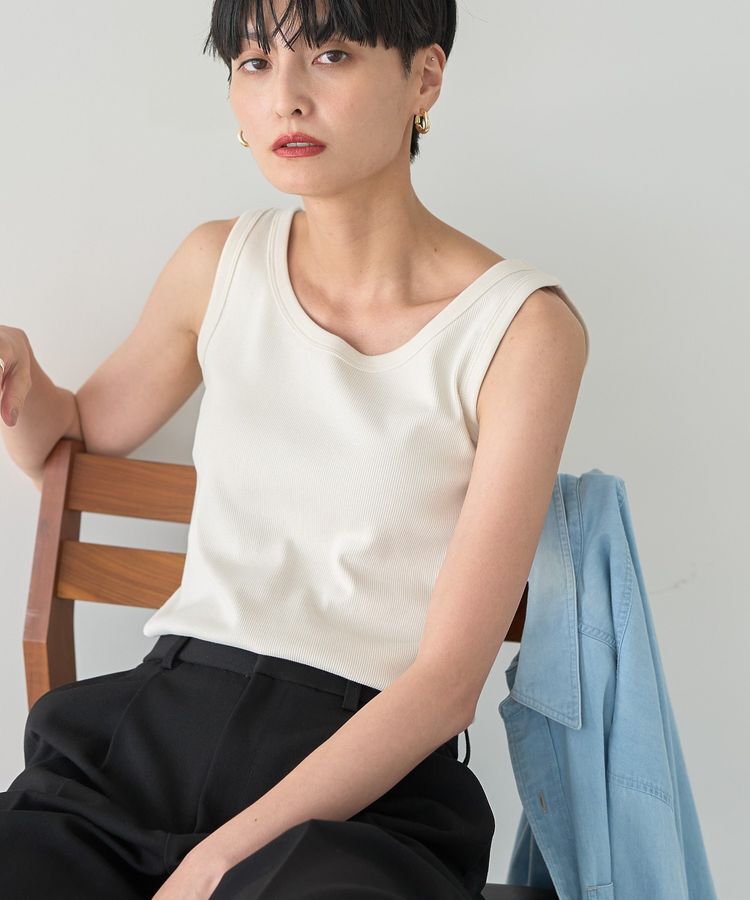 AMERICAN HOLIC「テレコタンクトップ」|インナー|