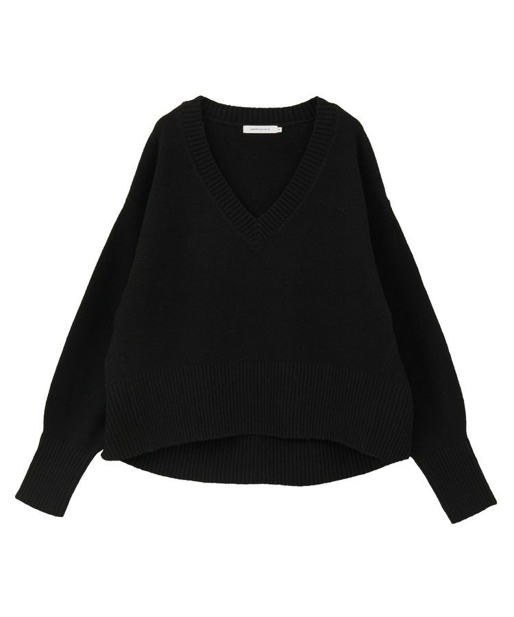 AMERICAN HOLIC「ワイドリブVネックプルオーバー」|ニット・セーター|