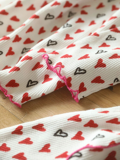 Green Parks「●DOONA!　ハートptワッフルプルオーバー」|Tシャツ・カットソー|