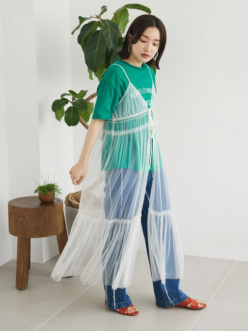 Green Parks「キレイ目カレッジボックスTシャツ」|Tシャツ・カットソー|