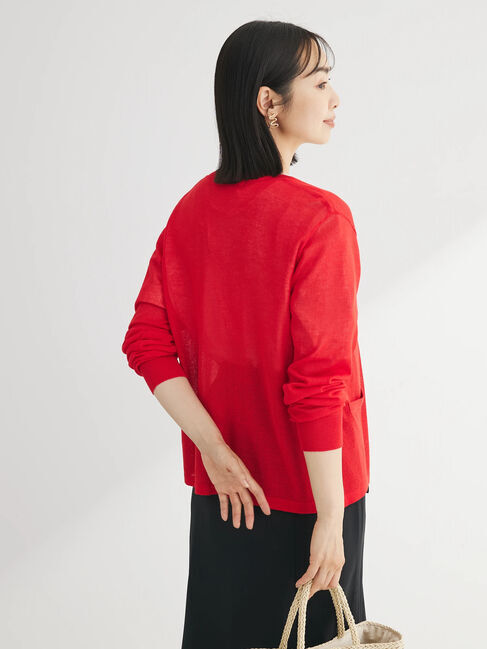 Green Parks「推しニット　クルーネックカーディガン」|カーディガン|