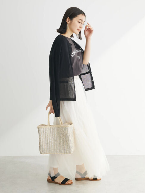 Green Parks「推しニット　クルーネックカーディガン」|カーディガン|