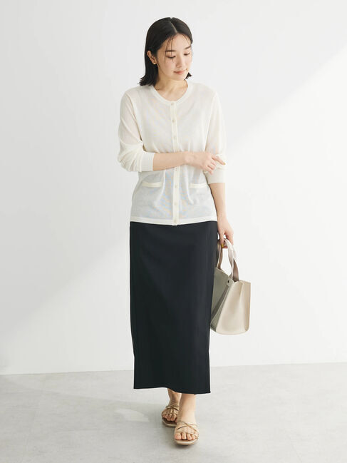 Green Parks「推しニット　クルーネックカーディガン」|カーディガン|