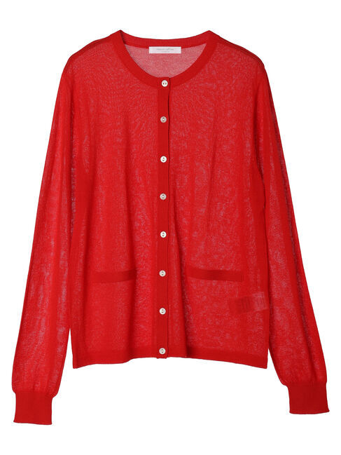 Green Parks「推しニット　クルーネックカーディガン」|カーディガン|