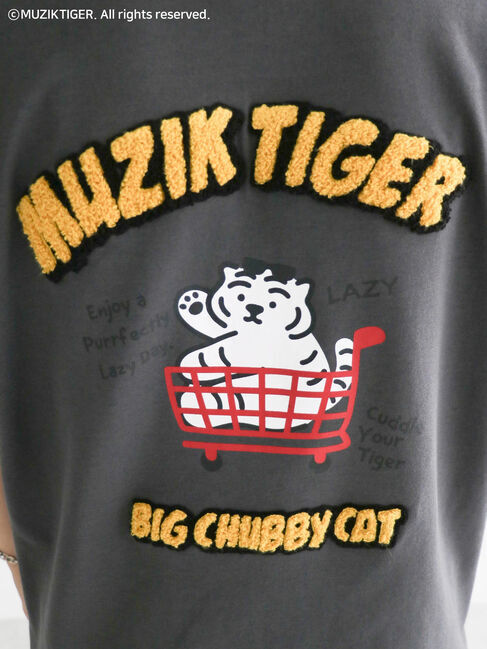 Green Parks「ムジークタイガー/バックプリントTシャツ」|Tシャツ・カットソー|