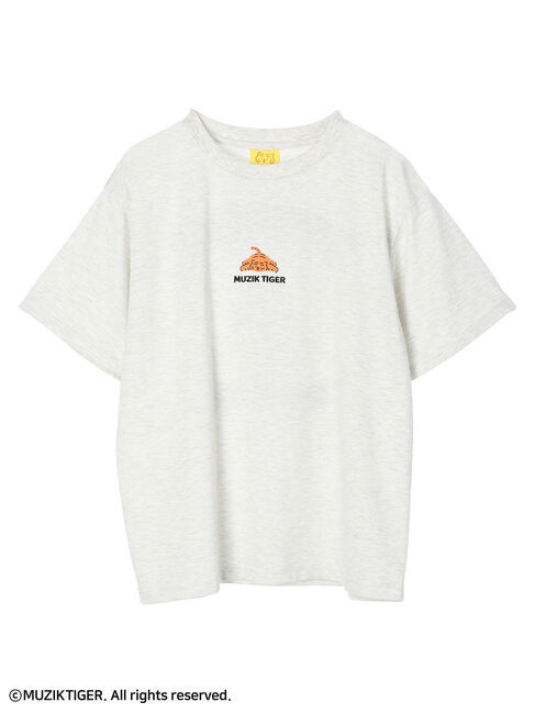 Green Parks「ムジークタイガー/バックプリントTシャツ」|Tシャツ・カットソー|Oatmeal