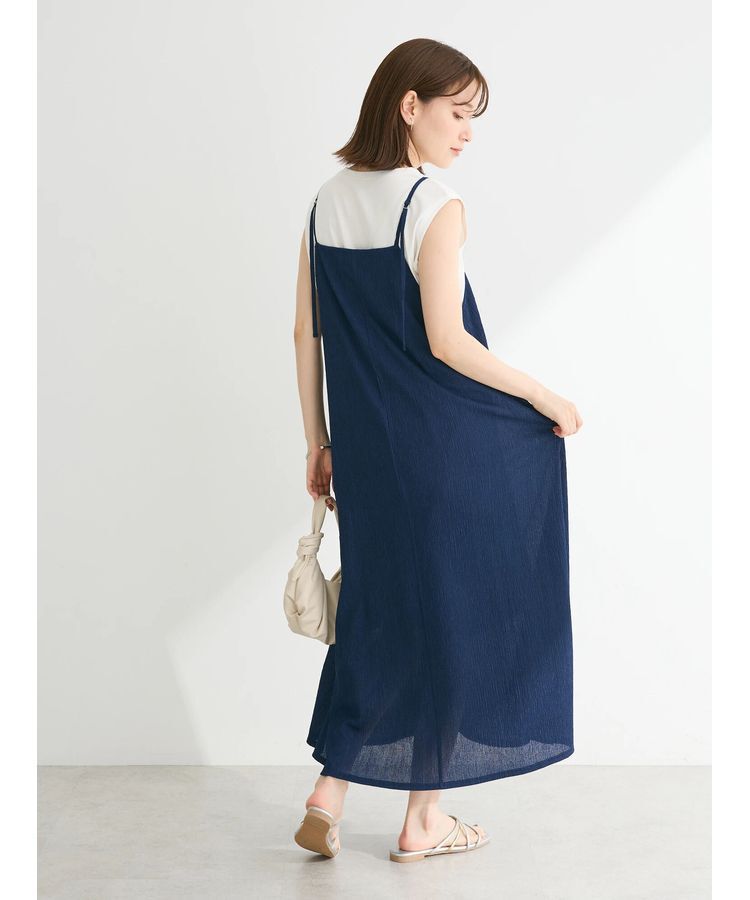 Green Parks「BESTPRICE　表面感カットキャミワンピース」|ワンピース|