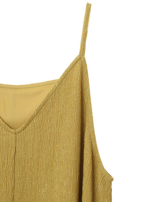 Green Parks「BESTPRICE　表面感カットキャミワンピース」|ワンピース|