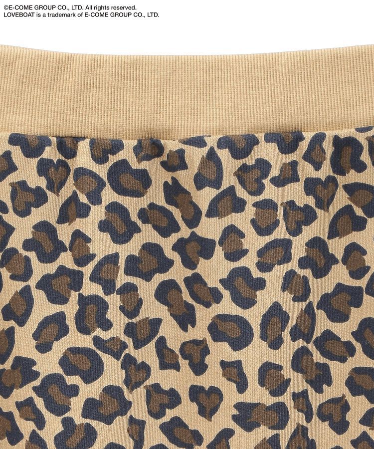 Green Parks「■LOVEBOAT ロゴ刺繍スウェットミニスカート」|タイト|