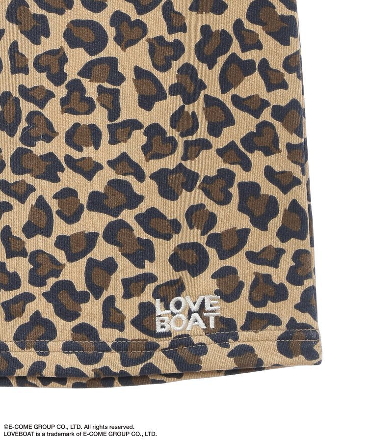 Green Parks「■LOVEBOAT ロゴ刺繍スウェットミニスカート」|タイト|