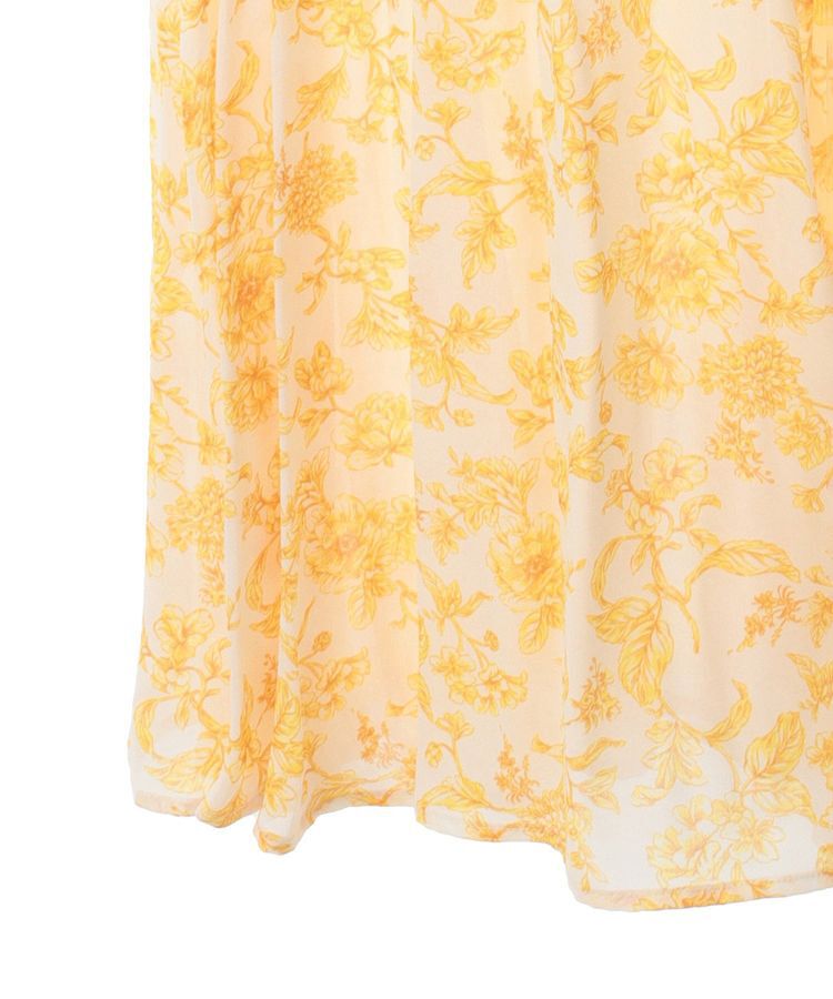 Green Parks「dazzlin フレンチスリーブ花柄ワンピース」|ワンピース|