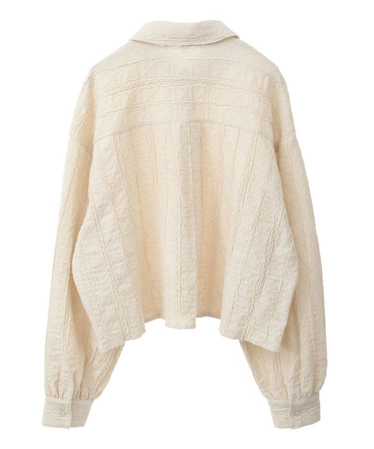 Green Parks「・SUGAR SPOON カットレースショートシャツ」|シャツ・ブラウス|