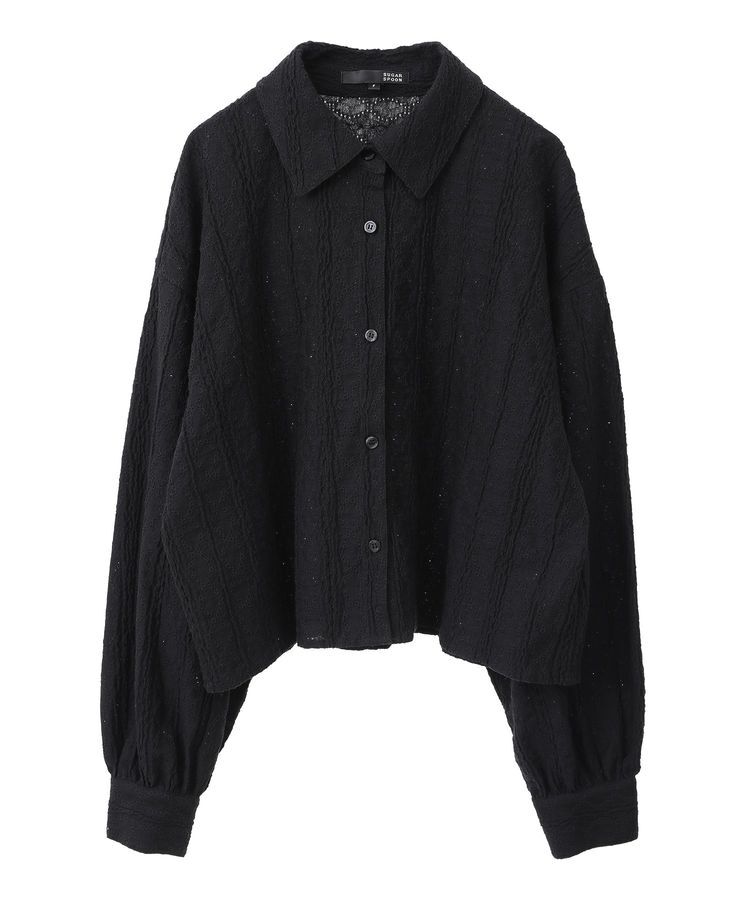 Green Parks「・SUGAR SPOON カットレースショートシャツ」|シャツ・ブラウス|