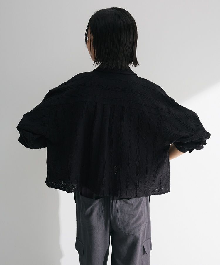 Green Parks「・SUGAR SPOON カットレースショートシャツ」|シャツ・ブラウス|