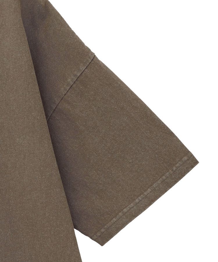 Green Parks「スティッチ/ヴィンテージ風ピグメントTシャツ」|Tシャツ・カットソー|