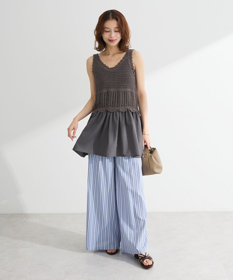 Green Parks「・SUGAR SPOON クロシェキリカエチュニック」|チュニック|