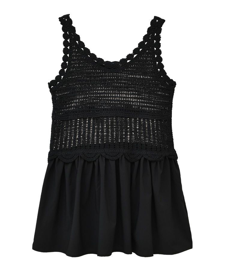 Green Parks「・SUGAR SPOON クロシェキリカエチュニック」|チュニック|