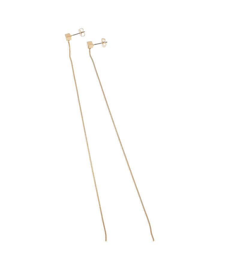 Green Parks「・HALF TIME 2wayロングチェーンピアス」|ピアス|