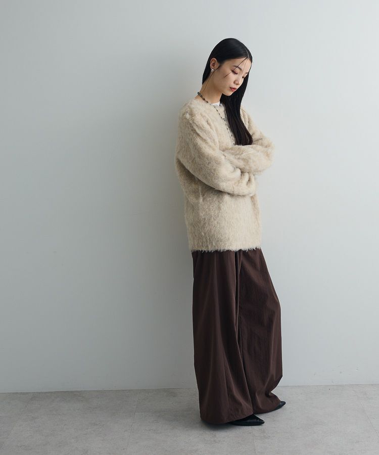 AnriettMusee「前後2wayキーネックシャギーニット」|ニット・セーター|