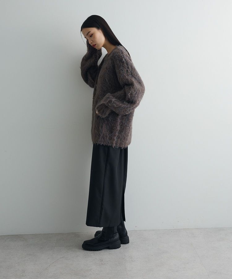 AnriettMusee「前後2wayキーネックシャギーニット」|ニット・セーター|