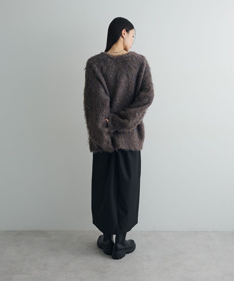 AnriettMusee「前後2wayキーネックシャギーニット」|ニット・セーター|