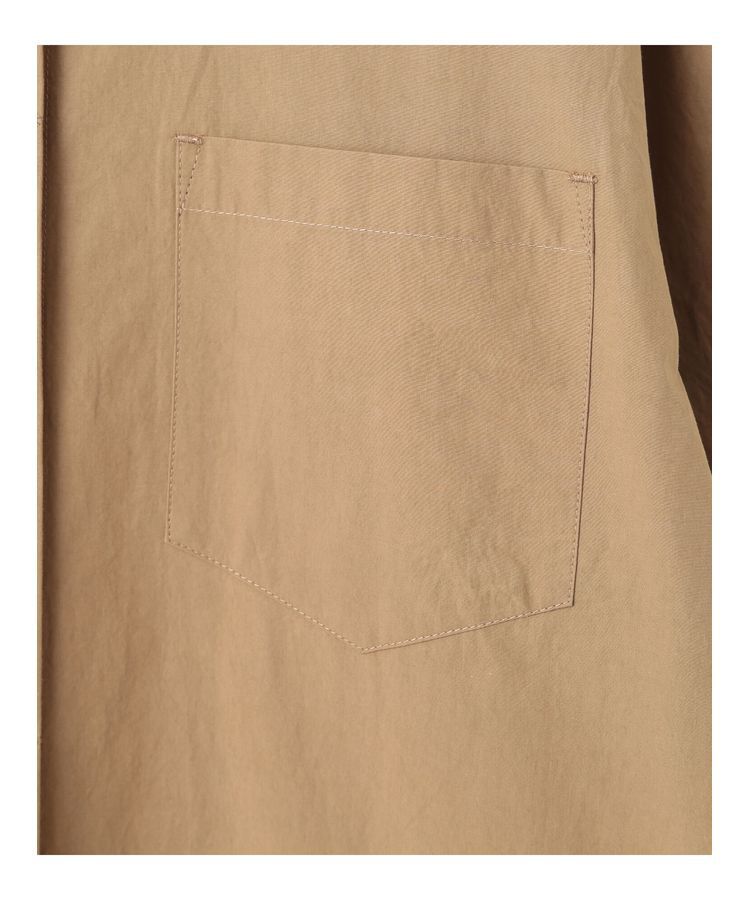 Editt by YECCA VECCA「リブMIXシャツワンピース」|ワンピース|