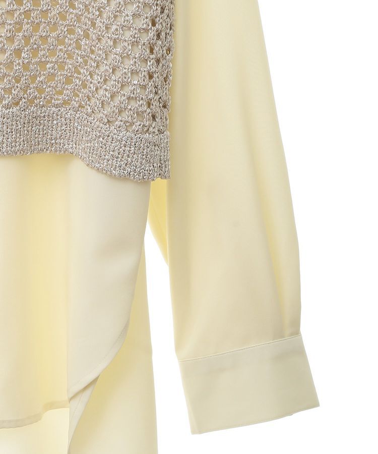 Editt by YECCA VECCA「【2点SET】メッシュベストSETシャツ」|シャツ・ブラウス|