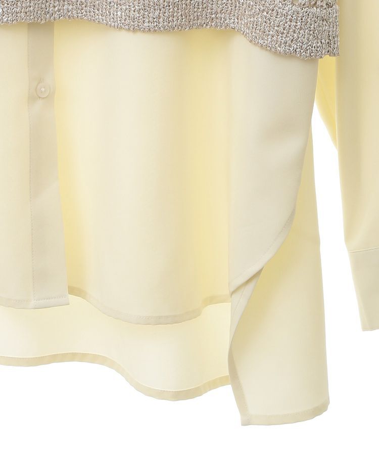 Editt by YECCA VECCA「【2点SET】メッシュベストSETシャツ」|シャツ・ブラウス|