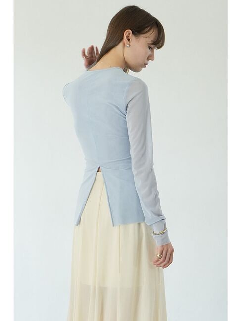 GARAGE OF GOOD CLOTHING「【CLANE】SHEERMESHCREWNECK」|Tシャツ・カットソー|