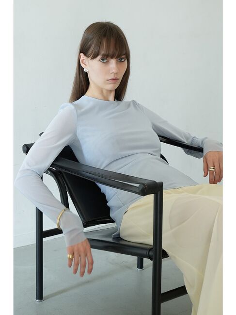 GARAGE OF GOOD CLOTHING「【CLANE】SHEERMESHCREWNECK」|Tシャツ・カットソー|