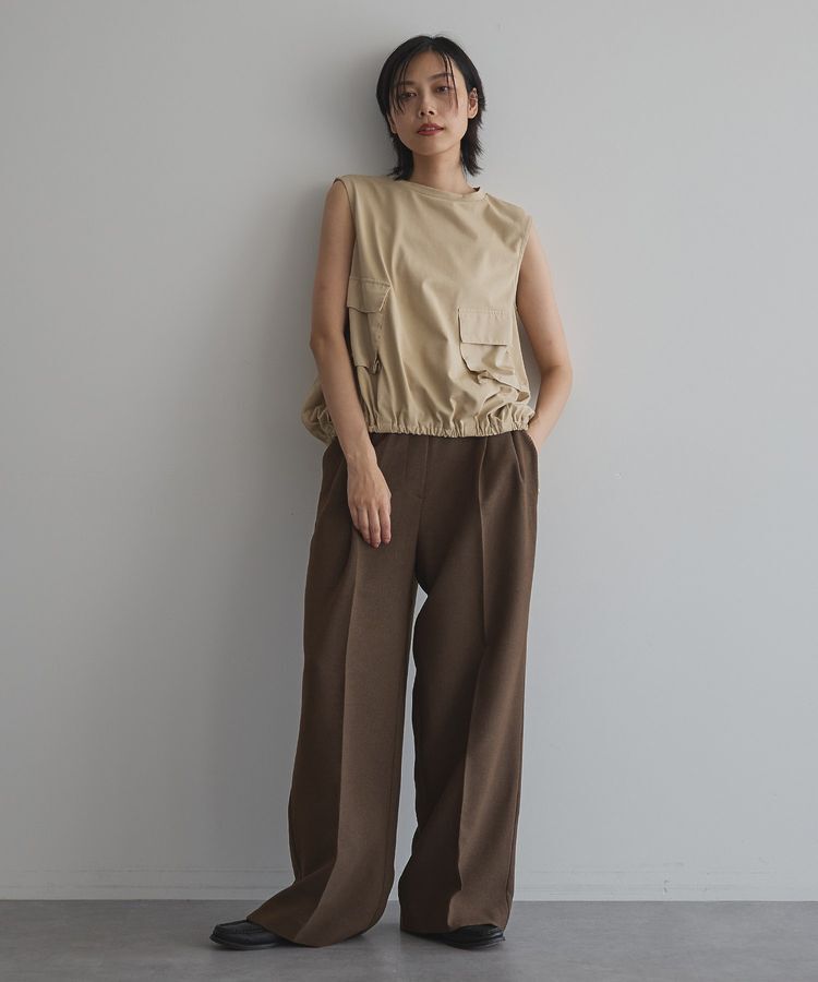 GARAGE OF GOOD CLOTHING「ポケット付ギャザープルオーバー」|Tシャツ・カットソー|