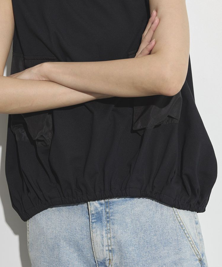 GARAGE OF GOOD CLOTHING「ポケット付ギャザープルオーバー」|Tシャツ・カットソー|