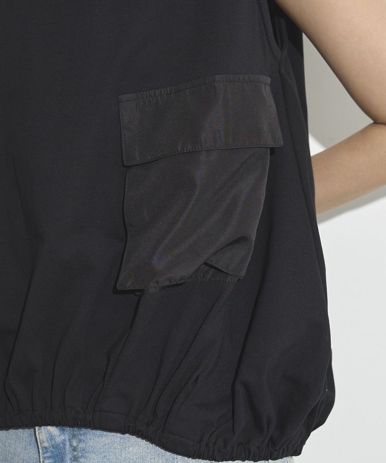 GARAGE OF GOOD CLOTHING「ポケット付ギャザープルオーバー」|Tシャツ・カットソー|