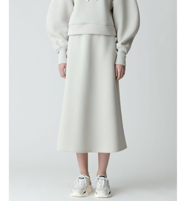 allureville「ダンボールセミフレアスカート」|フレア|