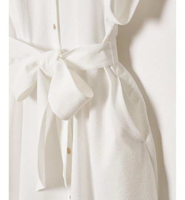 LOULOU WILLOUGHBY「【LOULOU WILLOUGHBY】ライトサッカーシャツワンピース」|ワンピース|