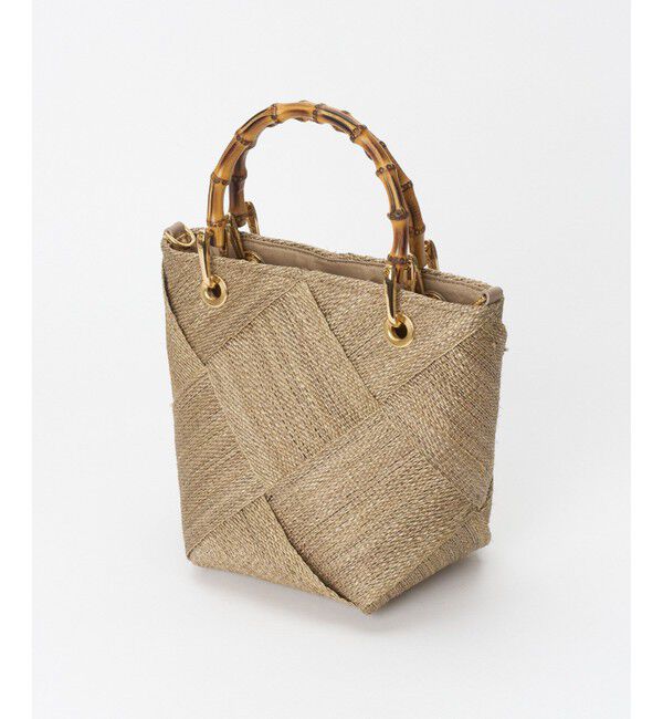 allureville「【VIOLAd'ORO (ヴィオラドーロ)】 MIROアバカメッシュバンブー」|ショルダー・メッセンジャー|