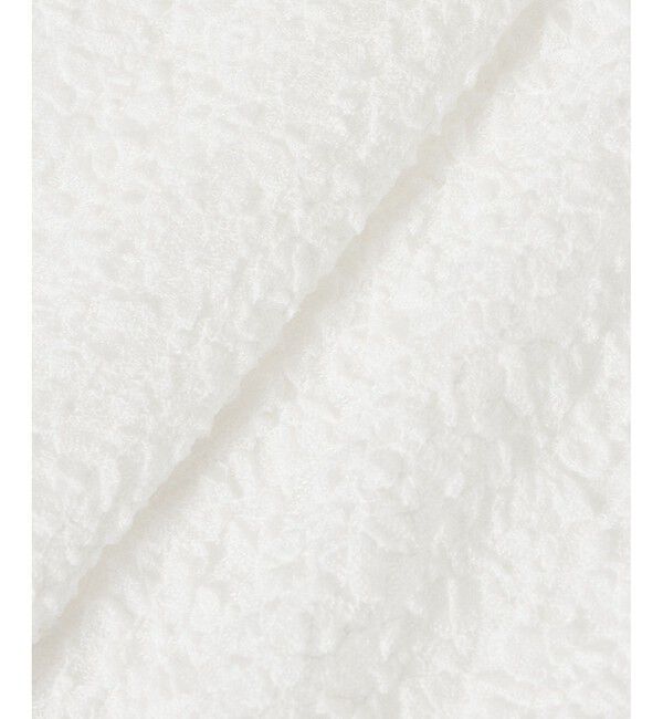 LOULOU WILLOUGHBY「【LOULOU WILLOUGHBY】シアーレーシーパフプルオーバー」|Tシャツ・カットソー|