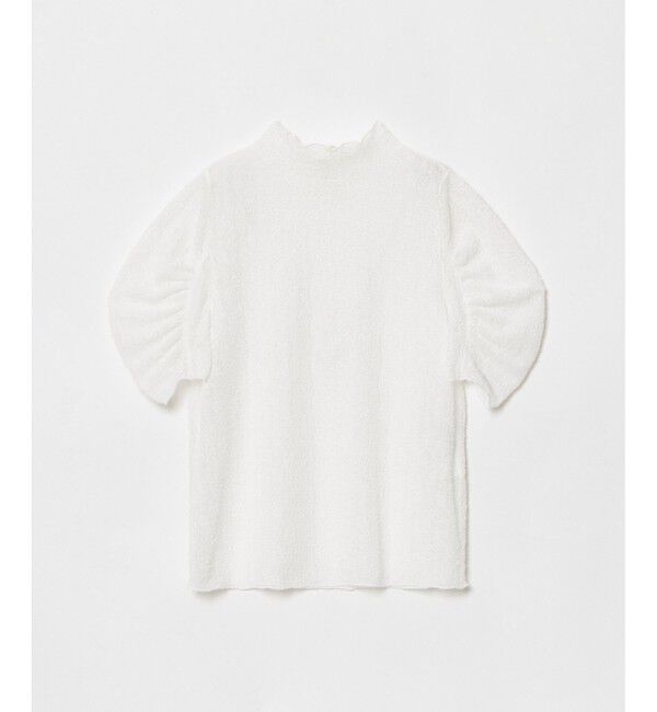 LOULOU WILLOUGHBY「【LOULOU WILLOUGHBY】シアーレーシーパフプルオーバー」|Tシャツ・カットソー|