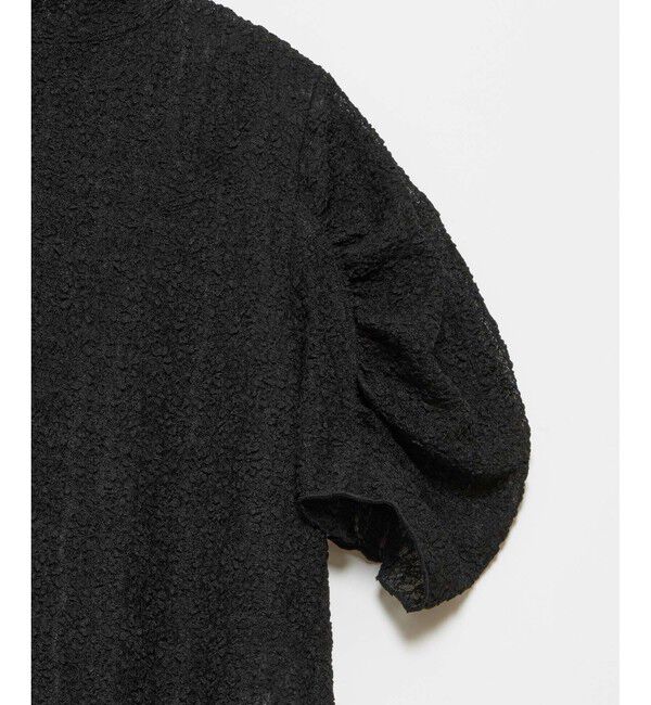 LOULOU WILLOUGHBY「【LOULOU WILLOUGHBY】シアーレーシーパフプルオーバー」|Tシャツ・カットソー|