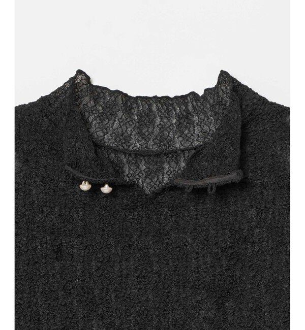 LOULOU WILLOUGHBY「【LOULOU WILLOUGHBY】シアーレーシーパフプルオーバー」|Tシャツ・カットソー|