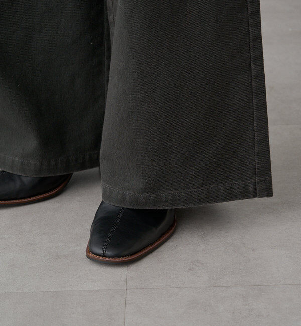  「カツラギ起毛ワンタックワイドパンツ」|その他|