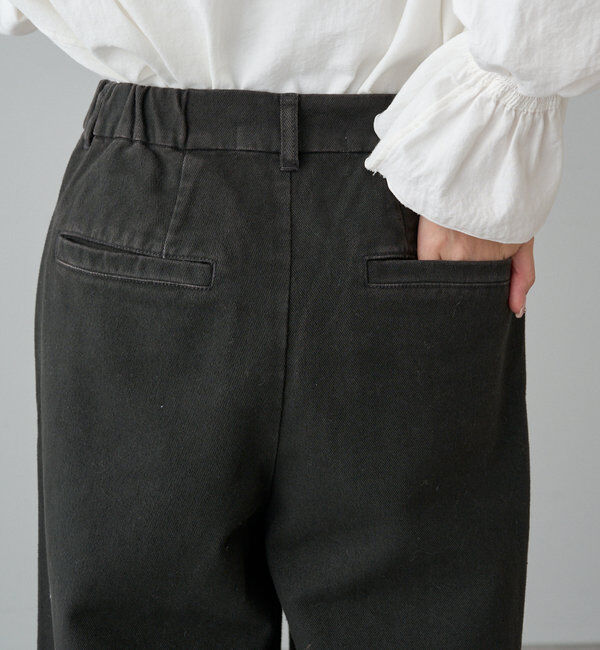  「カツラギ起毛ワンタックワイドパンツ」|その他|