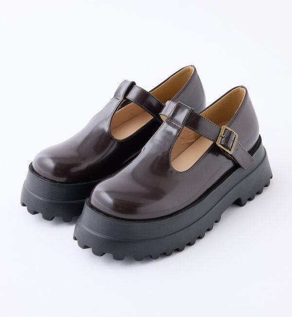  「タンクソールTストラップシューズ」|その他|