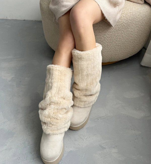  「2wayフェイクムートンブーツ」|その他|