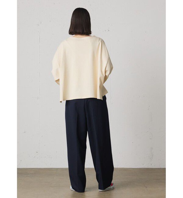 MidiUmi「MidiUmi ワイドクループルオーバー」|Tシャツ・カットソー|