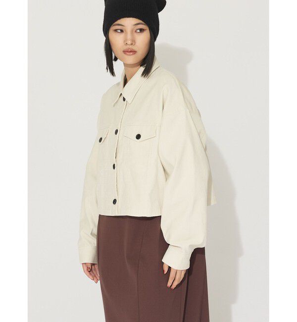 MIDIUMISOLID「MIDIUMISOLID for Ladies コーデュロイショートジャケット(SOPHISTICATE)」|その他|