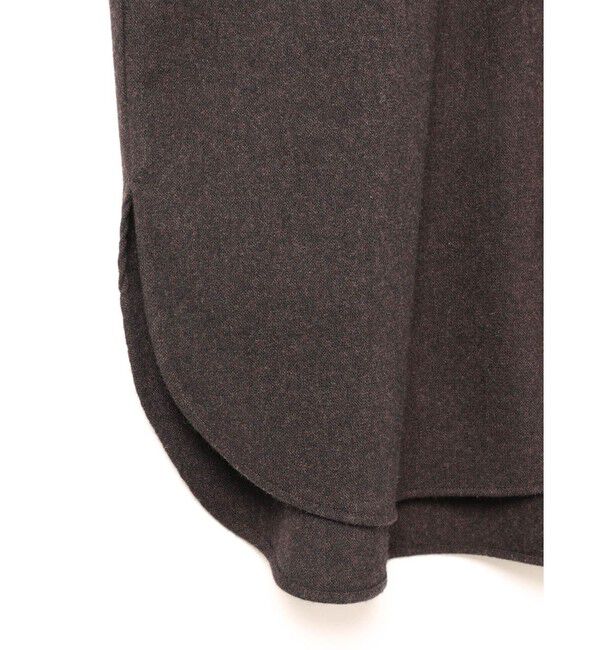 mizuiro ind「mizuiro ind スタンドカラーシャツワンピース」|ワンピース|