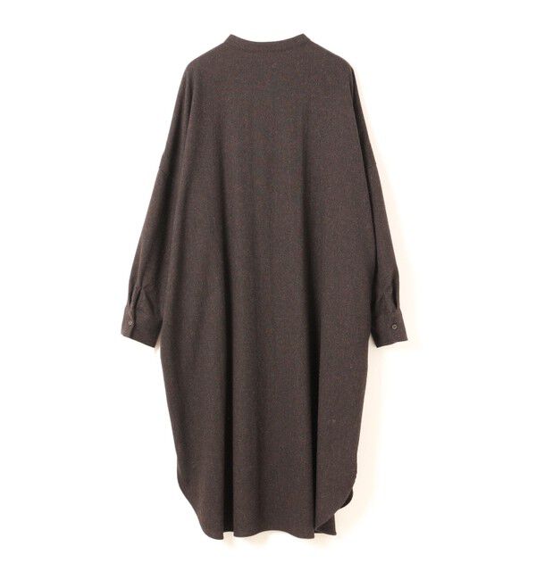 mizuiro ind「mizuiro ind スタンドカラーシャツワンピース」|ワンピース|