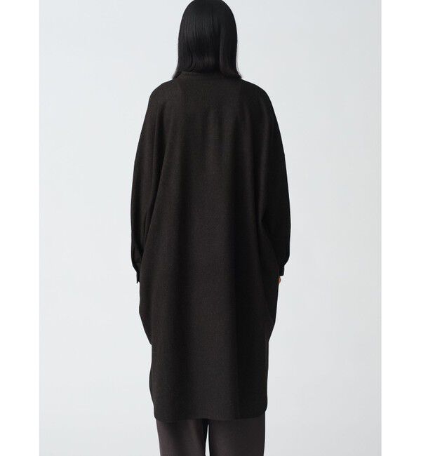 mizuiro ind「mizuiro ind スタンドカラーシャツワンピース」|ワンピース|