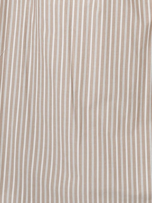 Te chichi「マルチストライプフリルネックワンピース」|ワンピース|